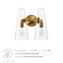 Demi 2-Light Wall Sconce