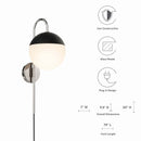 Brynlee 1-Light Wall Sconce