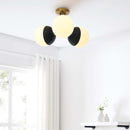 Memphis 3-Light Semi-Flush Ceiling Light