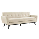 Jimena Herringbone Fabric Sofa