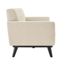 Jimena Herringbone Fabric Sofa