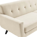 Jimena Herringbone Fabric Sofa