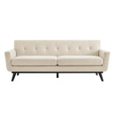 Jimena Herringbone Fabric Sofa
