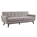 Jimena Herringbone Fabric Sofa