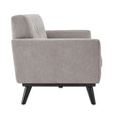 Jimena Herringbone Fabric Sofa