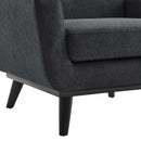 Journi Herringbone Fabric Armchair