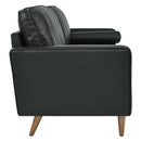 Cannon 88" TOP GRAIN Leather Sofa