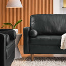 Cannon 88" TOP GRAIN Leather Sofa