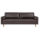 Cannon 88" TOP GRAIN Leather Sofa