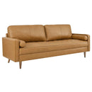 Cannon 88" TOP GRAIN Leather Sofa