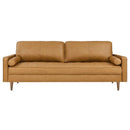 Cannon 88" TOP GRAIN Leather Sofa