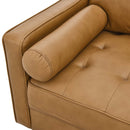 Cannon 88" TOP GRAIN Leather Sofa