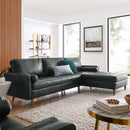 Malcolm Leather Sectional Sofa
