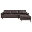Malcolm Leather Sectional Sofa