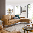 Malcolm Leather Sectional Sofa
