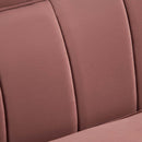 Cayden Channel Tufted Performance Velvet Sofa