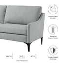 Justin Upholstered Fabric Sofa