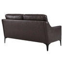 Justin Leather Loveseat
