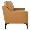 Justin Leather Loveseat