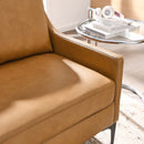 Justin Leather Loveseat