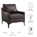 Justin Leather Armchair