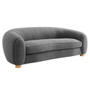 Teagan Boucle Upholstered Fabric Sofa