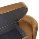 Scarlet Upholstered Performance Velvet Bench