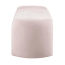 Scarlet Upholstered Performance Velvet Bench