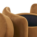 Scarlet Upholstered Performance Velvet Ottoman