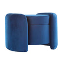 Scarlet Upholstered Performance Velvet Ottoman