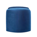 Scarlet Upholstered Performance Velvet Ottoman