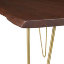 Thatcher 60" Live Edge Acacia Wood Dining Table