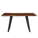 Marcel 60" Live Edge Acacia Wood Dining Table