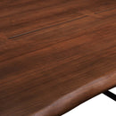 Marcel 74" Live Edge Acacia Wood Dining Table