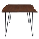 Thatcher 74"  Live Edge Acacia Wood Dining Table