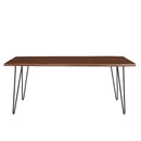 Thatcher 74"  Live Edge Acacia Wood Dining Table