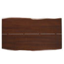 Thatcher 74"  Live Edge Acacia Wood Dining Table