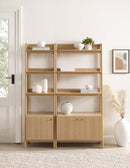 Raul Wood Bookshelves - Set of 2