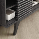 Quincya 46" Corner TV Stand