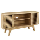 Quincya 46" Corner TV Stand