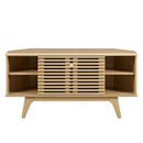 Quincya 46" Corner TV Stand