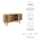 Quincya 46" Corner TV Stand
