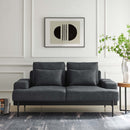 Nicolas Upholstered Fabric Loveseat