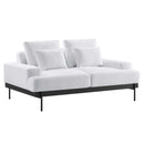 Nicolas Upholstered Fabric Loveseat