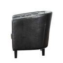 Jamal Upholstered Vinyl Armchair