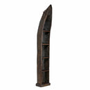 Vintage Repurposed Canoe Boat Shelf