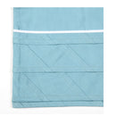Santana Pleat Blu/Wht Duvet